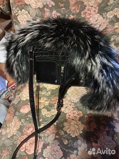 Воротник меховой из песца