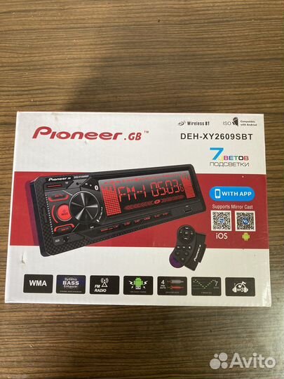 Магнитола pioneer