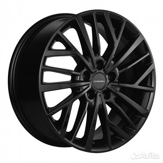 Khomen 1717 : 7x17 5*114,3 Et:53 Dia:67,1 Black