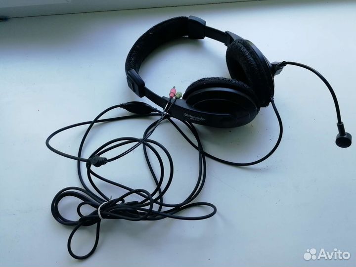 Наушники с микрофоном defender HN-750