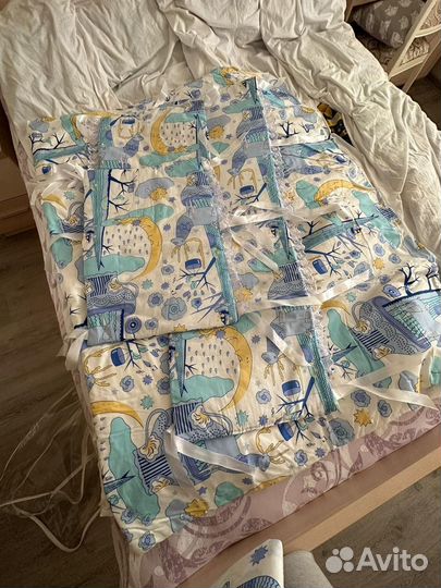 Бортики в кроватку новые