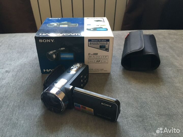 Видеокамера sony hdr-cx210e