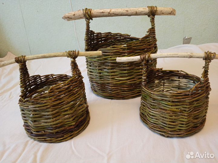 Корзина плетеная