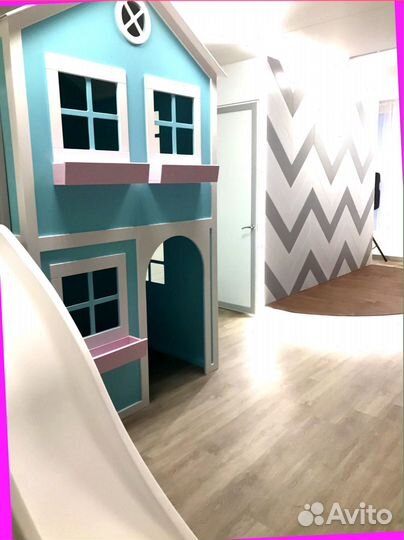 Игровая площадка в стиле лофт. Для студий