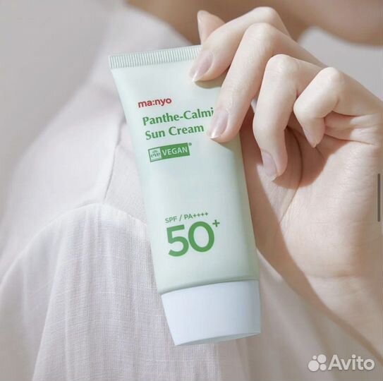 Успокаивающий спф 50++++ крем Manyo Panthe-Calming