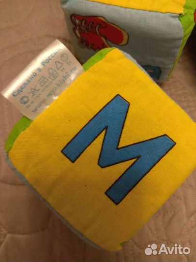 Кубики мякиши Алфавит и Икеа