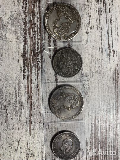 Монеты правители России