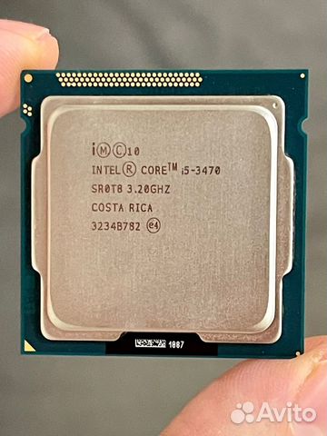 Процессор intel core i5 3470