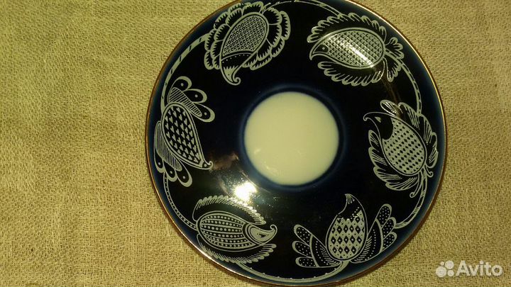 Чайные чашки с блюдцами.лфз.Из СССР. Знак отк