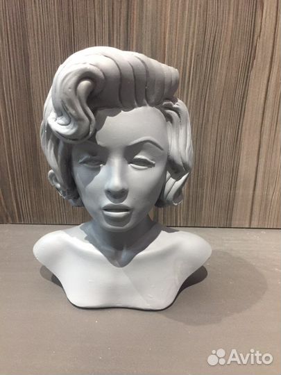 Кашпо голова бюст Мэрилин Монро