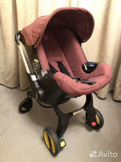 Автолюлька doona + вкладыш для грудничка