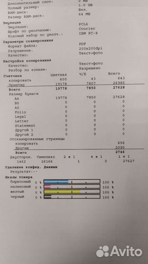 Мфу цветной лазерный Kyocera Ecosys M6230 cidn