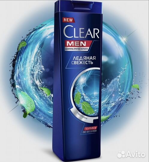 Шампунь Clear Men