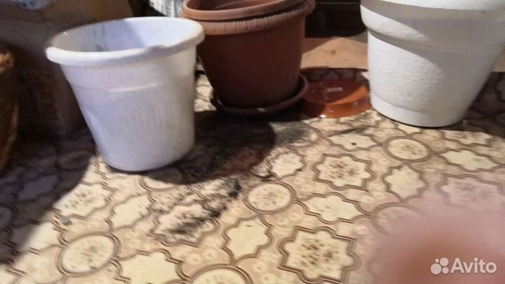 Горшок пластик