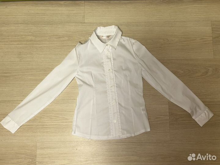 Рубашка детская школьная 146