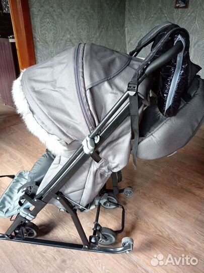 Детские санки коляска