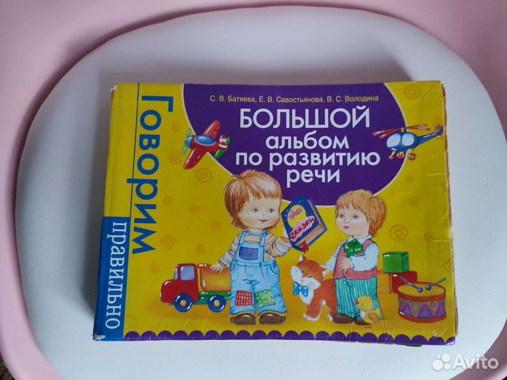 Большой альбом по развитию речи