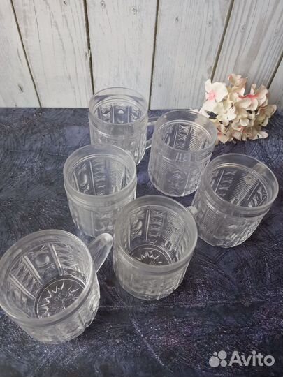 Кружка стекло Дятьковский хрусталь СССР