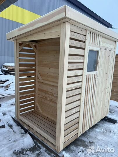 Хозблоки с дровником