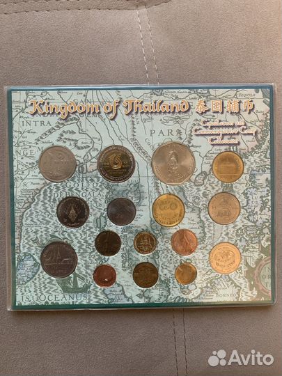 Монеты Тайланда набор