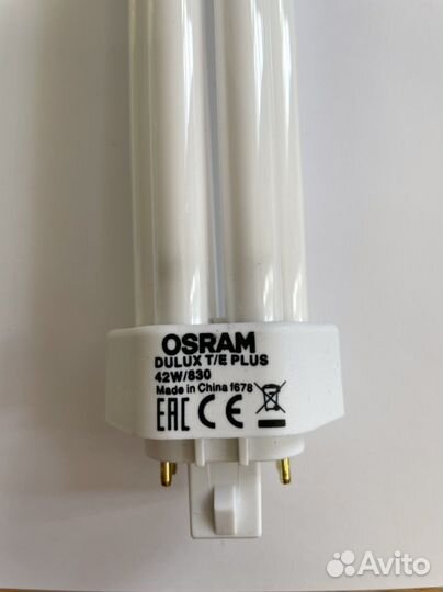 Лампа энергосберегающая osram GX24q-4 42W