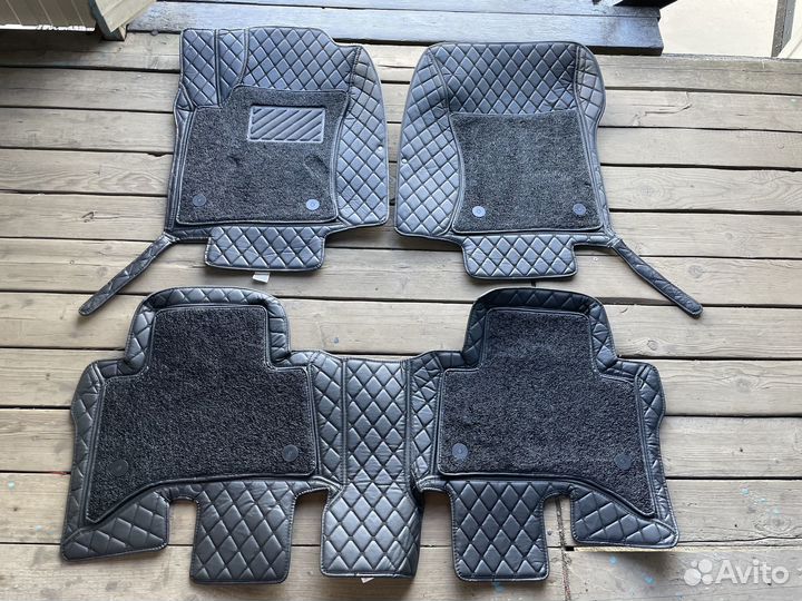 Кожаные ковры 5D Toyota Land Cruiser Prado 150