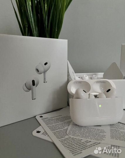 Airpods Pro 2 поколение (чехол в подарок+гарантия)