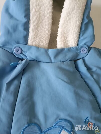 Зимний комбинезон для мальчика 62 68