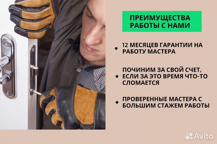 Установка межкомнатных дверей Установка ручек