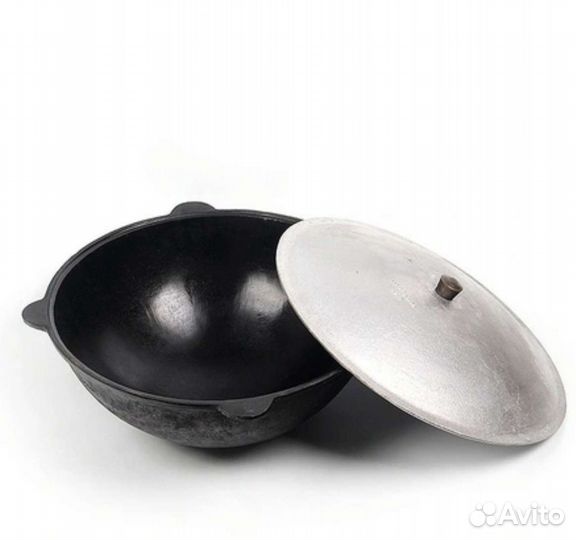 Казан чугунный 6л