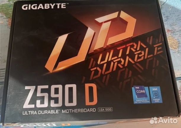 Gigabyte z590 d LGA1200 в отличном состоянии