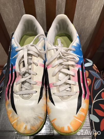 Футзалки футбольные кроссовки Adidas F10 Messi 36