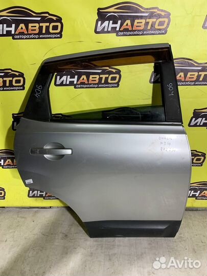 Задняя правая дверь Nissan qashqai j10