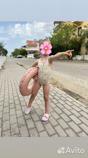 Купальник h&m 98, шляпа zara