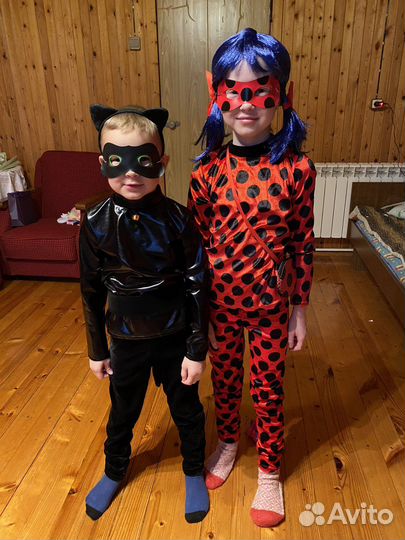 Карнавальный костюм супер кота 122