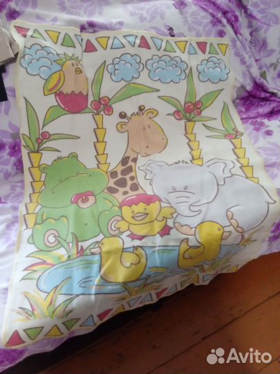 Одеяло байковое детское