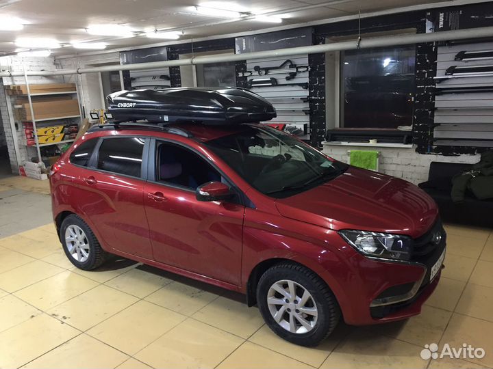 Автобокс на крышу LADA X-Ray
