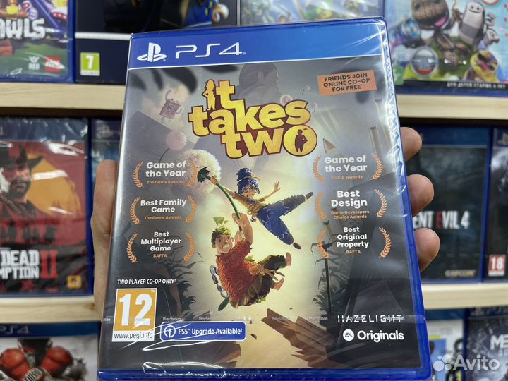 It Takes Two ps4 диск
