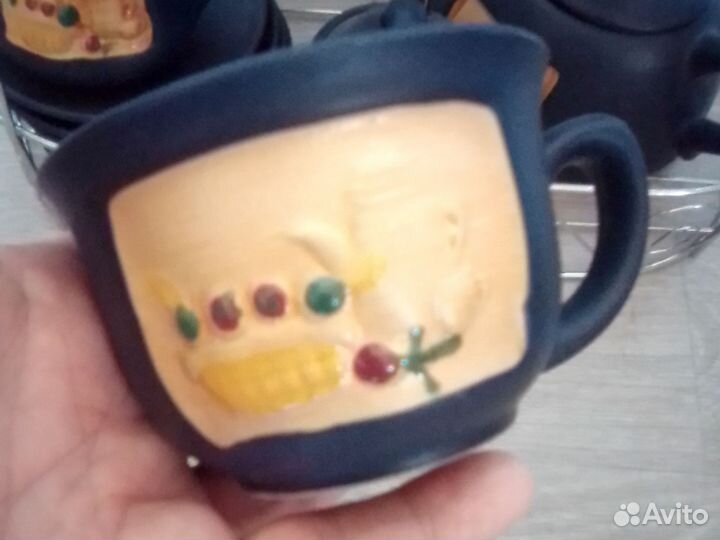 Чайный сервиз с подставкой