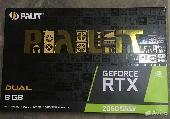 Rtx 2060 super Palit NE6206S018P2-1160A-1