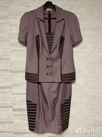 Костюм пиджак и юбка 52 размер