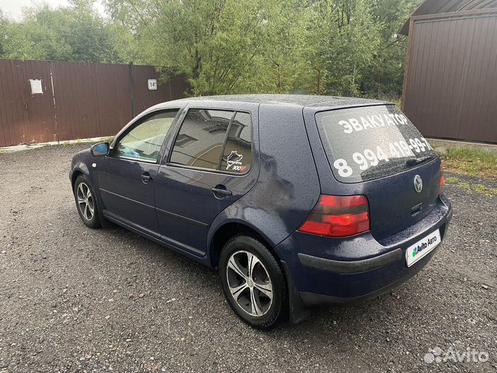 Volkswagen Golf 1.4 МТ, 1998, 200 000 км