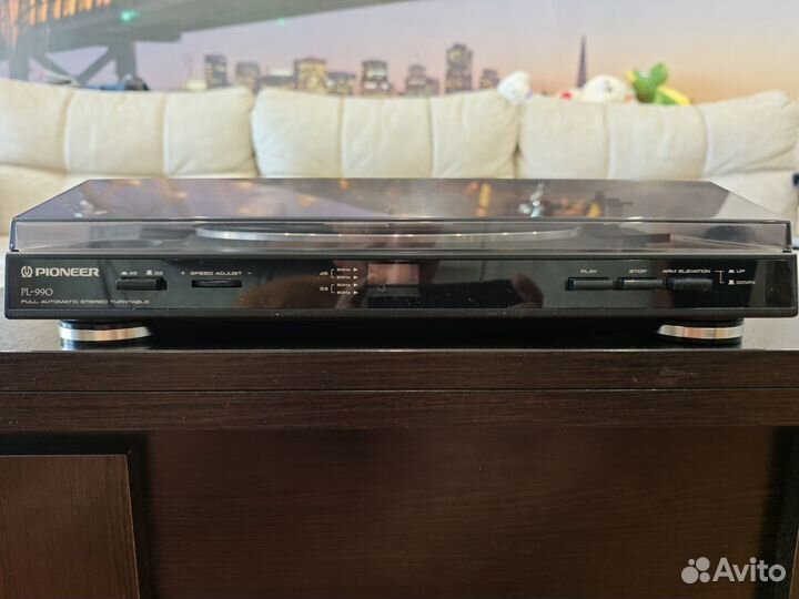 Проигрыватель виниловых пластинок pioneer PL 990