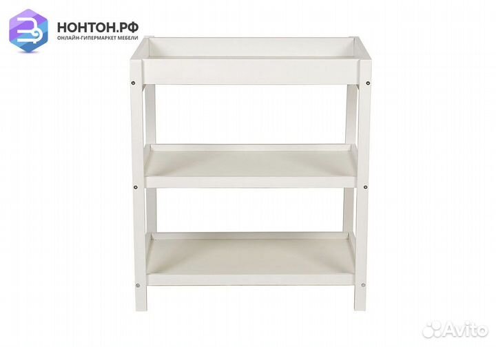 Пеленальный столик Polini kids Simple 1080 белый