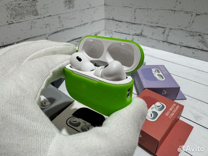AirPods Pro 2 (Гарантия) + чехол в подарок
