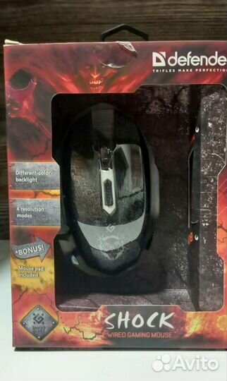 Игровая мышь defender