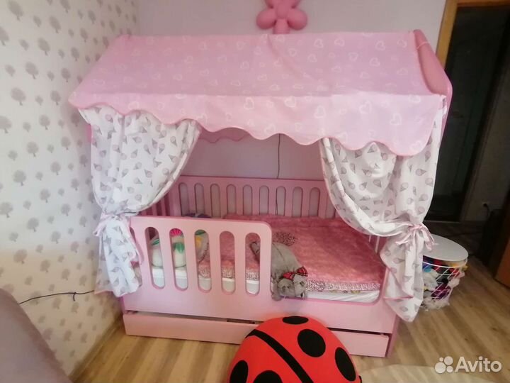 Детская кровать чердак (домик)