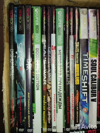 Диски на xbox 360