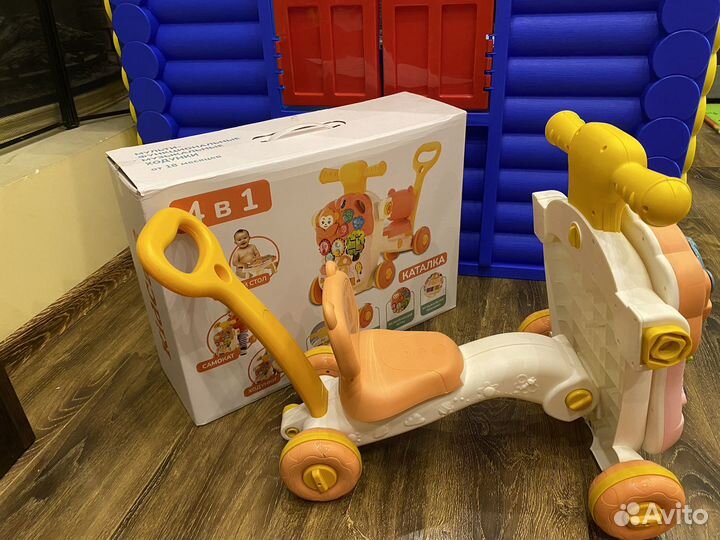 Ходунки каталка 4 в 1