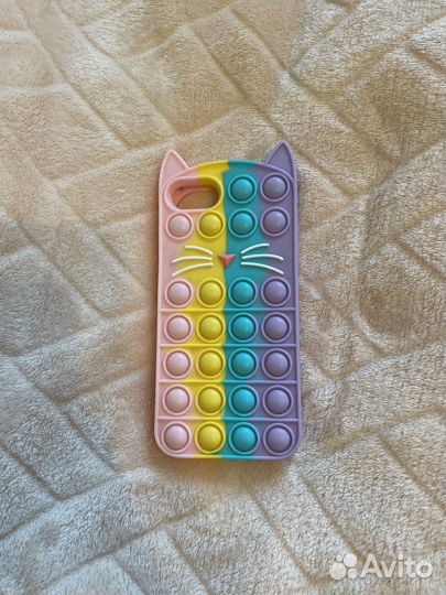 Чехол для телефона котик поп ит (6-7 iPhone)